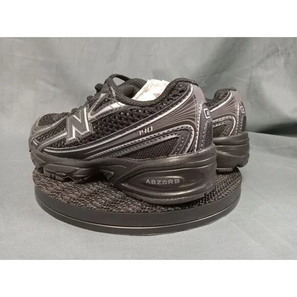 New Balance 740 Bungee Lace Sneakers PZ740BM Black Grey Kids Size 1 NEW NO BOX! - Picture 6 of 11